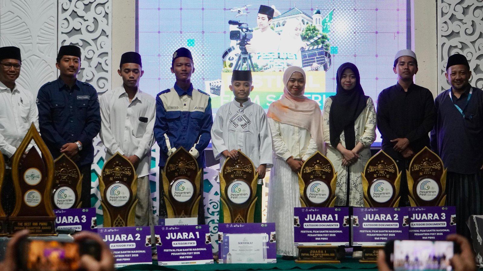 Bawa Film “Rumah Kedua”, Santri Al-Yasini Raih Best Film Terfavorit di Ajang RMI PBNU