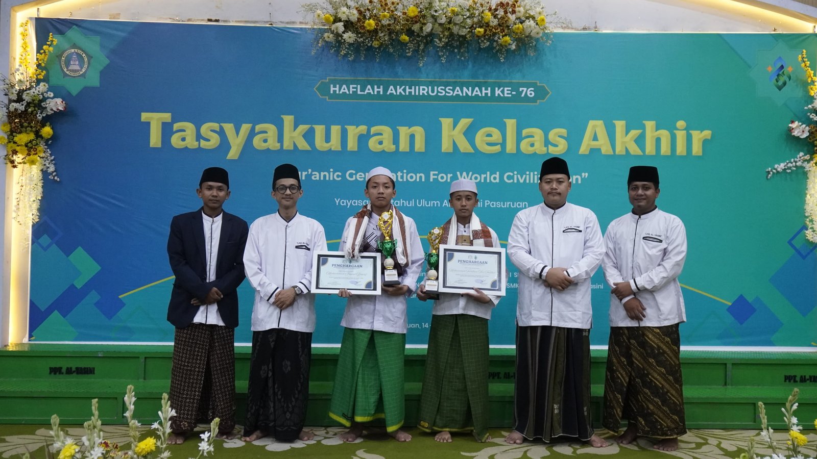 Khidmat dan Sukses, LPQ Al-Yasini Gelar Wisuda Muta'allim Qur'ani untuk Cetak Generasi Rabbani