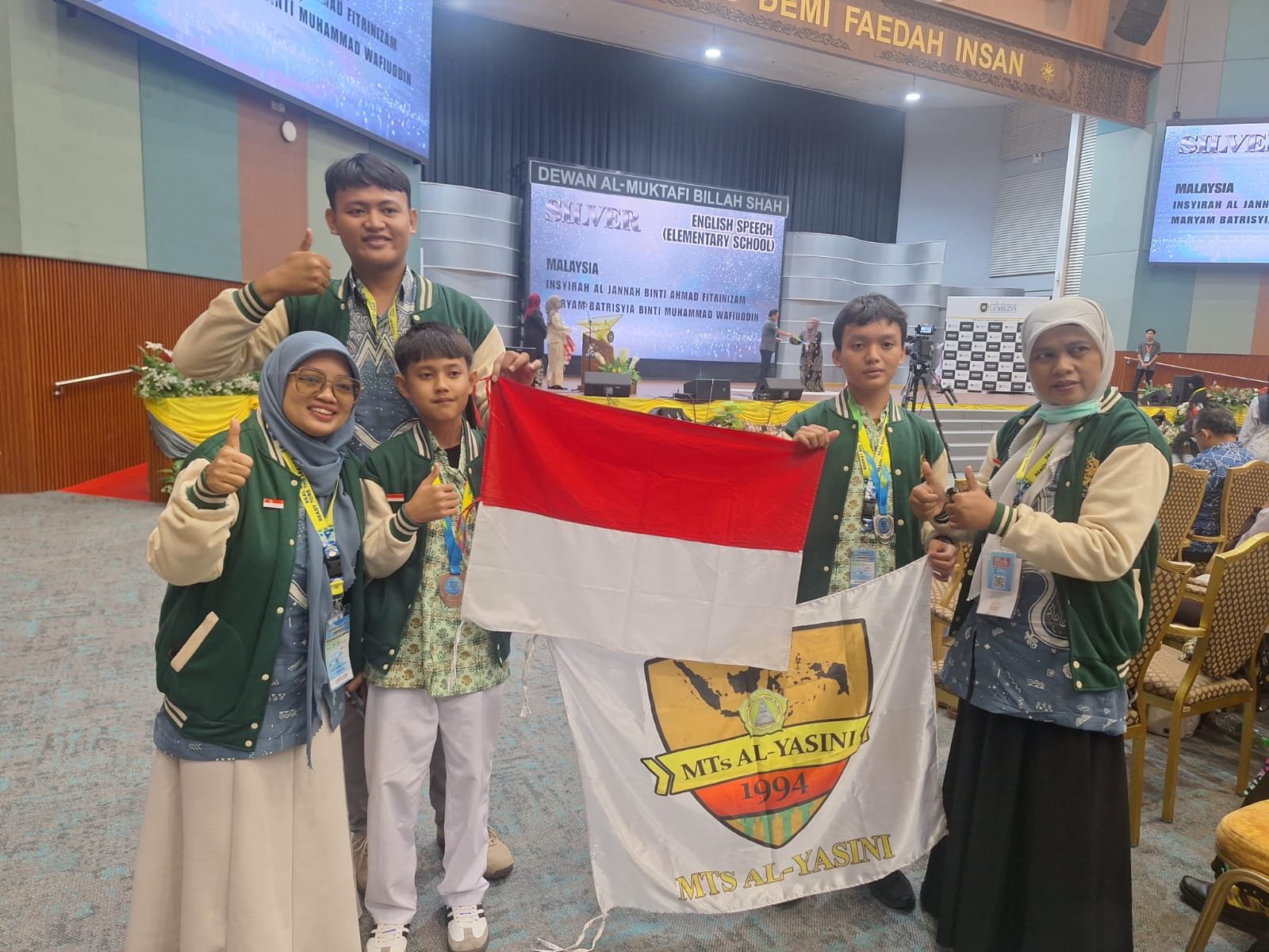 MTs Al-Yasini Raih Tiga Medali di ASEAN Olympiad 2026, Kompetisi Internasional di Trengganu Malaysia